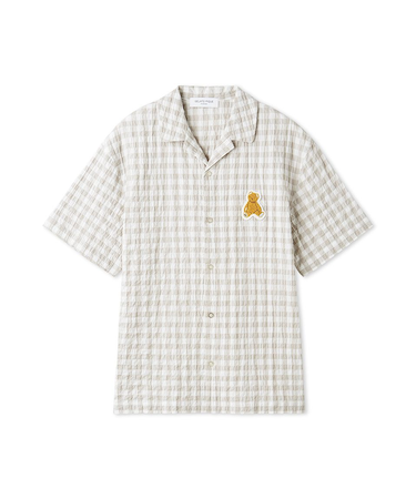 【ONLINE限定】【HOMME】ギンガムチェックシャツ