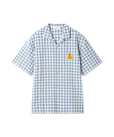 【ONLINE限定】【HOMME】ギンガムチェックシャツ