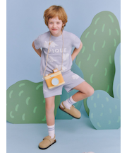 【限定カラーあり】【KIDS】スムーズィーダイナソージャガードショートパンツ