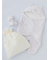 【ラッピング済み】【BABY】パウダーアニマルおくるみ＆ぬいぐるみSET