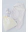 【ラッピング済み】【BABY】パウダーアニマルおくるみ＆ぬいぐるみSET