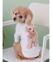 【CAT&DOG】トイプードルジャガードハイネックプルオーバー