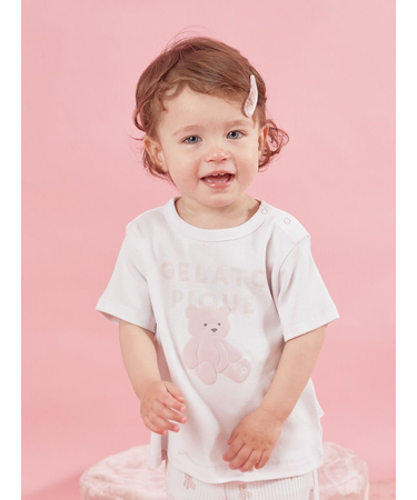 【BABY】ぬいぐるみワンポイントTシャツ