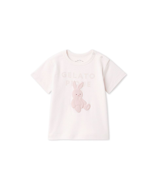 【BABY】ぬいぐるみワンポイントTシャツ