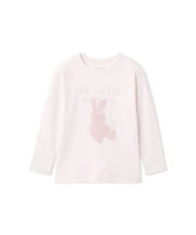 【KIDS】ぬいぐるみワンポイントロンT