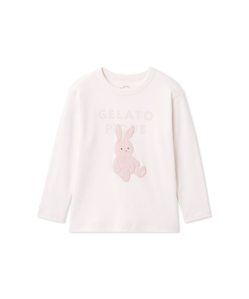 【KIDS】ぬいぐるみワンポイントロンT