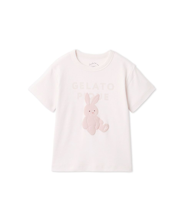 【KIDS】ぬいぐるみワンポイントTシャツ