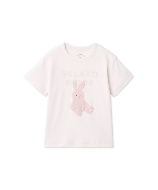 【KIDS】ぬいぐるみワンポイントTシャツ