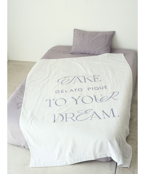 Sleep】ロゴデザイン 今治タオルケット｜ジェラートピケの通販｜&mall