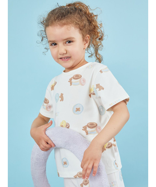 KIDS】ドーナツベア柄Tシャツ｜ジェラートピケの通販｜&mall