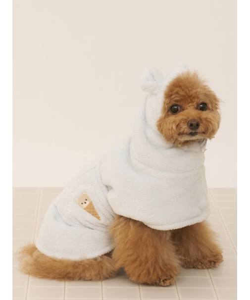 【CAT&DOG】マイクロファイバーガウン