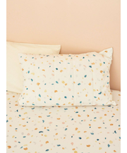 【Sleep】テラゾー柄 抗菌加工接触冷感ピローケース