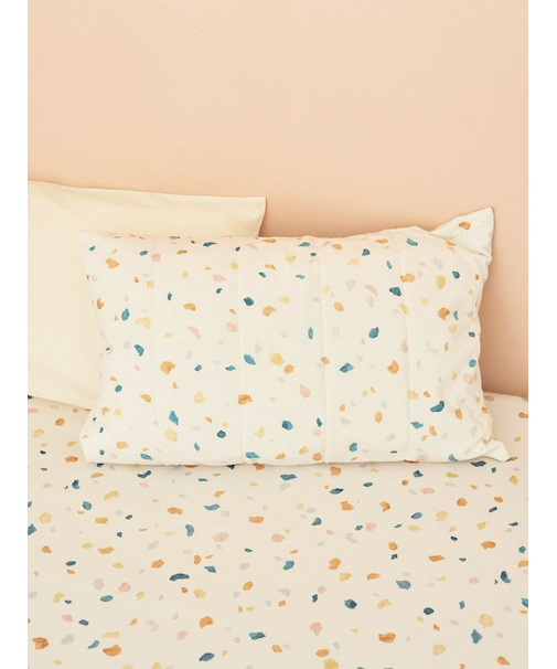 【Sleep】テラゾー柄 抗菌加工接触冷感ピローケース