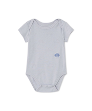【販路限定】【BABY】くるま柄針抜きボディースーツ