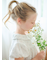 【販路限定】【KIDS】リトルフラワー柄ガーゼプルオーバー