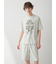 【HOMME】【接触冷感】フローズンレーヨンロゴプリントTシャツ&ハーフパンツセット
