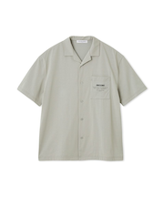 【HOMME】【接触冷感】スーピマコットンロゴシャツ