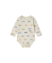 【BABY】長袖ボディスーツ