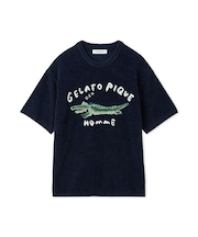 【HOMME】エアリーモコ ワニジャガードプルオーバー