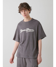 【HOMME】パイルロゴ刺繍Tシャツ