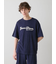 【HOMME】パイルロゴ刺繍Tシャツ