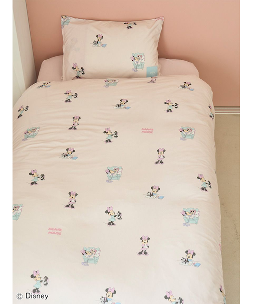 【Sleep】Mickey&Minnie / プリント2点セット（シングル）