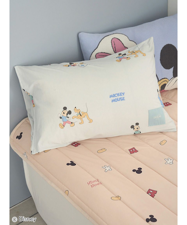 【Sleep】Mickey&Minnie / プリントピローケース