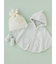 【ラッピング済み】【BABY】パウダーアニマルポンチョ＆ソックスSET