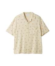 【HOMME】レオパード総柄シャツ