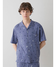 【HOMME】レオパード総柄シャツ