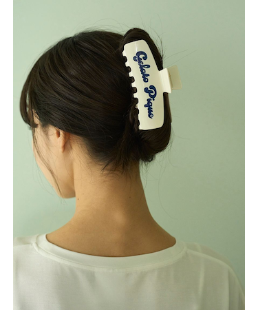 ロゴヘアクリップ