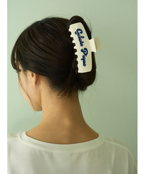 ロゴヘアクリップ