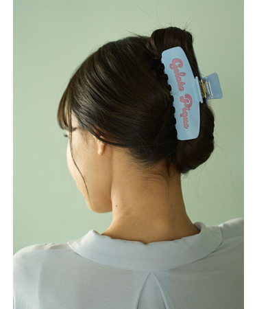 ロゴヘアクリップ