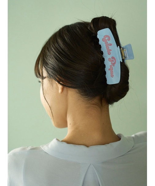 ロゴヘアクリップ