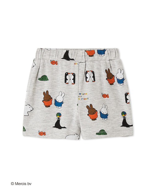 【Dick Bruna】【BABY】【接触冷感】総柄ショートパンツ