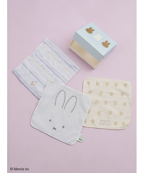 【Dick Bruna】【KIDS】パッケージ付きタオル3枚セット