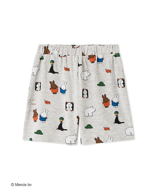 【Dick Bruna】【KIDS】【接触冷感】総柄ショートパンツ