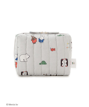 【Dick Bruna】キルティング総柄ポーチ