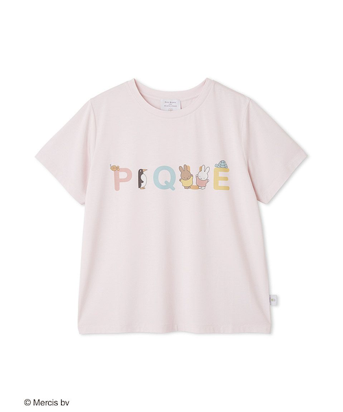 【Dick Bruna】【接触冷感】ワンポイントTシャツ Dick Bruna】【接触冷感】ワンポイントTシャツ｜ジェラートピケ