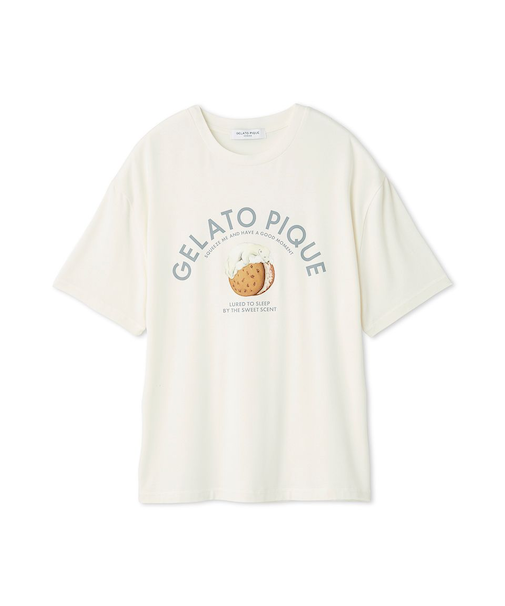 【HOMME】レーヨンクッキーアイスサンドTシャツ