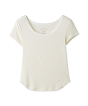 リブTシャツ