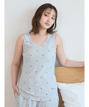 星柄ワッフルタンクトップ