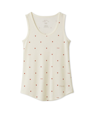 星柄ワッフルタンクトップ