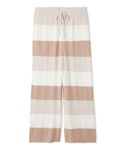 スムーズィーlite3ボーダー8分丈パンツ