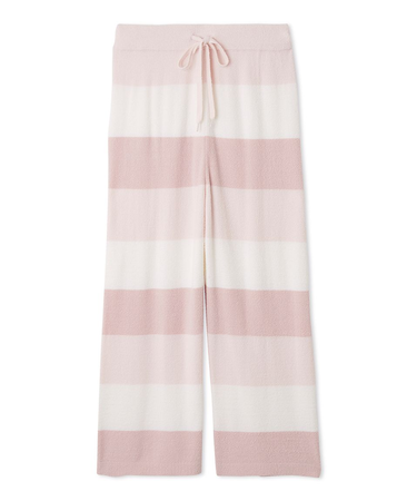 スムーズィーlite3ボーダー8分丈パンツ