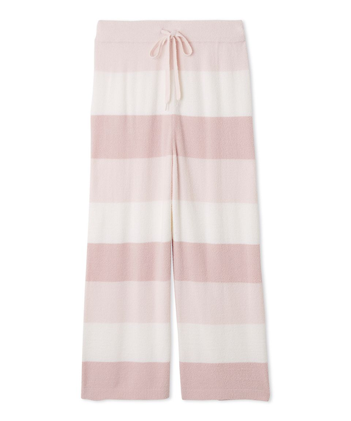 スムーズィーlite3ボーダー8分丈パンツ