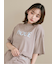 【接触冷感】カラーレーヨンロゴTシャツ