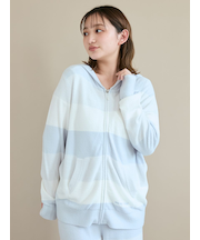 スムーズィーlite3ボーダーパーカ