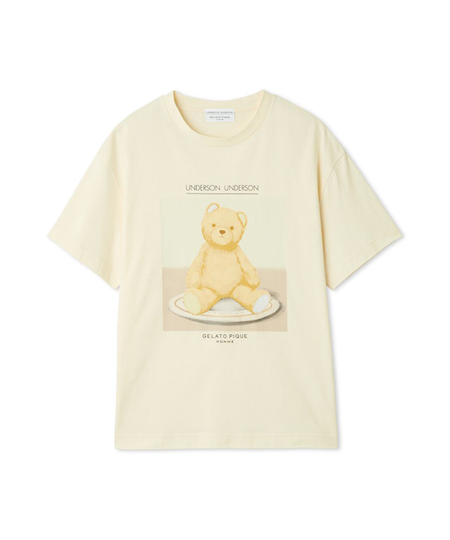 【UNDERSON UNDERSON】【HOMME】ベアプリントプルオーバー