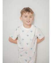 【KIDS】ハート柄Tシャツ
